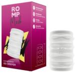 ROMP Masturbator masculin ROMP Mosh, manșon reversibil 6 cm, interior texturat, TPE moale, transparent (D-245888)