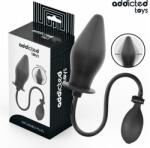 Addicted Toys Butt plug gonflabil Addicted Toys Model 2, dimensiune ajustabilă, silicon moale, pentru stimulare P-spot (D-244833)