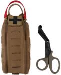 Mil-Tec Trusă de prim ajutor Mil-Tec IFAK Rapid Pack + foarfece - Dark Coyote