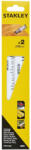 STANLEY orrfűrészlap fához 240mm, 2db/cs (STA21182-XJ) - hardtools