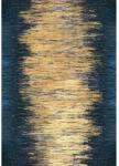 Vitaus Жълт/тъмносин килим подходящ за пране 120x180 cm Goldie - Vitaus (KRN-6344-120x180)