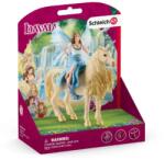 Schleich Bayala Eyela Riding On Golden Unicorn 42508 Figurina
