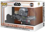 Funko Figurine Funko Pop Rides Disney Star Wars The Mandalorian In N1 Starfighter (with R5-d4) #670 11cm Figurina