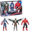 Hasbro Captain America Brave New World Titan Heroes Pack Of 3 Figures (f9295) Figurina