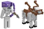Mattel Minecraft Skeleton And Trap Horse Figurina
