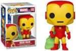 Funko Pop Marvel Holiday Iron Man With Bag Bobble Head 9cm Figurina