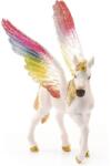 Schleich Winged Rainbow Unicorn, Foal (70577) Figurina