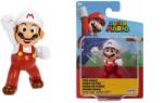 JAKKS Pacific Super Mario 6.25cm Fire Mario 424564 Figurina