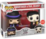 Funko Set Pop Pin 2 Pack Wwe Undertaker Paul Bearer With Pin Gamestop Exclusive Figurina
