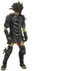 Diamond Select Toys Deluxe Lord Of The Rings S3 Orc With Sauron Parts 13cm Figurina