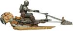 Iron Studios Deluxe The Mandalorian Mando On Speederbike 18cm Figurina
