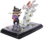 First 4 Figures Okamiden Chibiterasu Vs Dark Chibiterasu & Possessed Kuni Resin Figurina