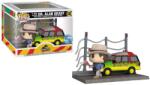 Funko pop Moment Jurassic Park 30th Anniversary T Rex Breakout Doctor Alan Grant Car 1382 16cm Figurina