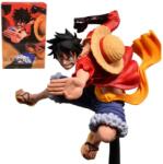 Banpresto Scultures One Piece Monkey D Luffy 8cm Figurina