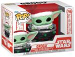 Funko pop Star Wars The Mandalorian Holiday Grogu Pram 746 Bobble Head Figurina