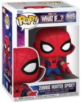 Funko Pop Marvel What If. . . ? Zombie Hunter Spidey 945 Bobble Head 9cm Figurina