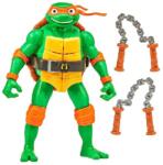 Playmates Toys Turtles Mutant Mayhem Power Sounds Michelangelo 14cm Figurina