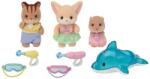 EPOCH Sylvanian Families Kindergarten Friends Wading Pool Trio 5749 Figurina