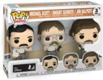Funko Pop 3 Pack Television The Office Michael Scott Dwight Schrute Jim Halpert 9cm Figurina