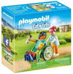 Playmobil R 1.2. 3 Patient In Wheelchair 70193 Figurina