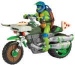 Playmates Toys Leonardo Turtles Mutant Mayhem & Vehicle Figurina