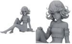 Banpresto Relax Time One Punch Man Terrible Tornado 10cm Figurina