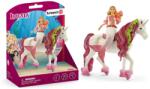 Schleich Mermaid Feya On Underwater Unicorn 70593 Figurina