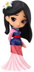 Banpresto Q Posket Characters Mulan Glitter Line Figurina