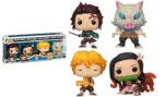 Funko Set 4 Pop Animation Demon Slayer Glows In The Dark Figurina