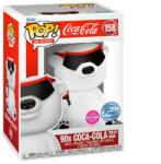 Funko Pop Ad Icons Coca Cola 90s Coca Cola Polar Bear Flocked Figurina