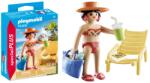 Playmobil R Special Plus Sunbather With Lounge Chair 70300 Figurina