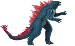 Playmates Toys Godzilla X Kong Mega Deluxe Godzilla 32, 5cm (271-35584) Figurina