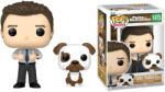 Funko pop Buddy Television Parks Recreation Chris Traeger With Champion 1415 9cm Figurina