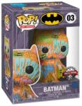 Funko Pop Art Series Dc Batman With Plastic Case Figurina