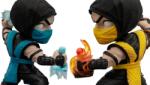 Iron Studios & Minico Mortal Kombat Scorpion Vs Sub Zero Arcade Set Minico 16cm Figurina