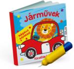  Járművek fürdőskönyv - színváltós, mágikus képekkel
