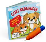  Cuki kedvencek fürdőskönyv - színváltós, mágikus képekkel