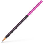 Faber-Castell Creion Grafit B Grip 2001 In Doua Culori Faber-castell Roz (FC517011)