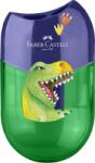 Faber-Castell Ascutitoare Plastic Dubla Cu Container Unicorni Si Dinozauri Faber-castell (FC183551)