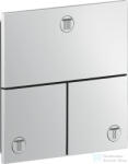 Hansgrohe AXOR SHOWERSELECT Square 3 funkciós falsík alatti váltószelep, króm 36780000 (36780000)