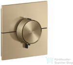 Hansgrohe AXOR SHOWERSELECT ID Square falsík alatti termosztát, szálcsiszolt bronz 36774140 (36774140)