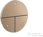 Hansgrohe AXOR SHOWERSELECT Round 3 funkciós falsík alatti váltószelep, polírozott vörös arany hatású 36779300 (36779300)