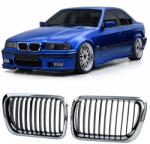  BMW E36 1995-2000 facelift utáni króm - fekete vese