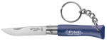 Opinel Tradition No. 04 Inox Bükkfa Dark Blue kulcstartó zsebkés (002269)