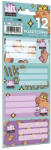 Lizzysuli Füzetcímke LIZZYSULI 12 címke/csomag Lollipop Capybara (7730001000) - tonerpiac