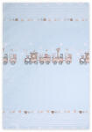 Lorelli Paplan huzat 140x95cm - Train Blue