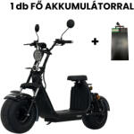 BlueWay RX15 fekete elektromos roller akkumulátorral