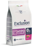Exclusion Hypoallergenic sertéses és borsós kutyatáp kistestű felnőtt kutyáknak, 0, 8kg