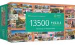 Trefl Călătoria de o mie de mile 13500 bucăți UFT puzzle - Trefl (81025) Puzzle