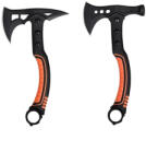 Depox Set doua topoare multifunctionale cu lama dubla + 2 cutite Ninja integrate, 33.5 cm (1045)